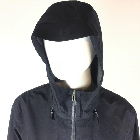 Under Armour Storm Proof Jacket‎ GORE-TEX Black Women's Small New Sample - Picture 8 of 14